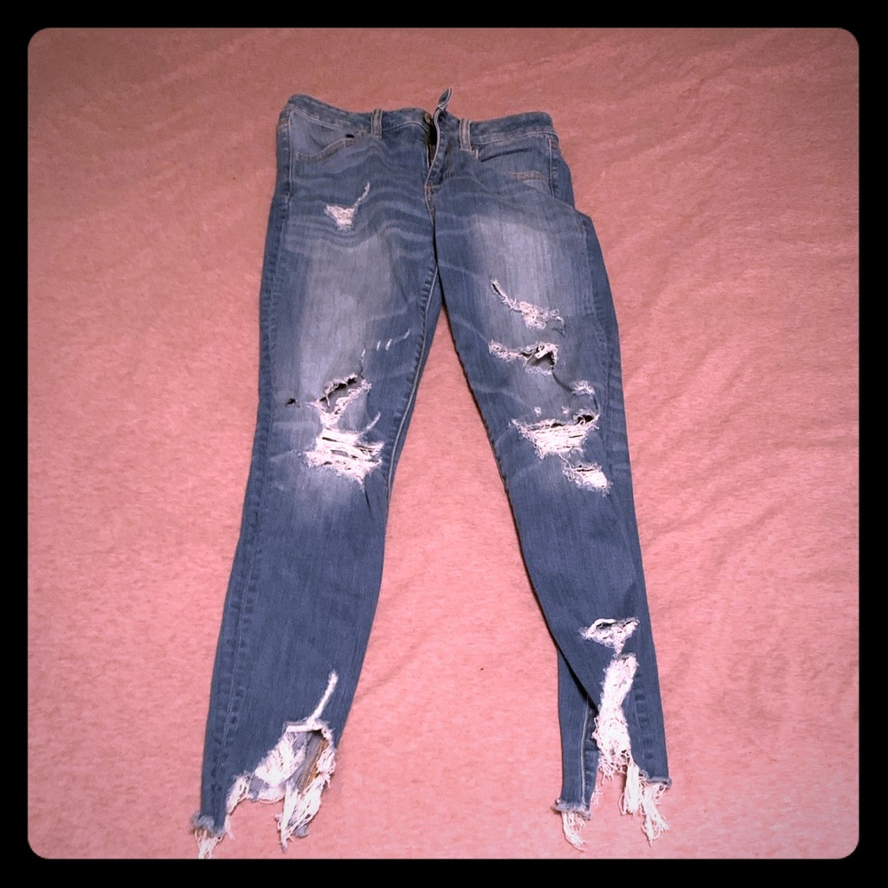 American eagle Hugh rise jeggings size 10